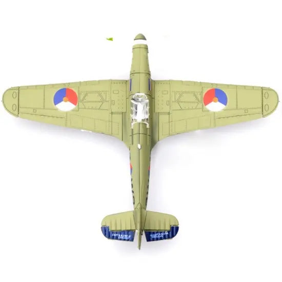 4D Model Hawker Hurricane 1/48 Scale Snap Fit Model Kit pre-painted No.4