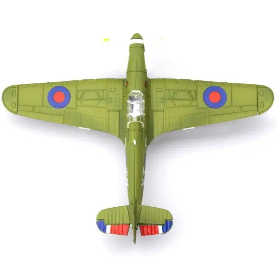 4D Model Hawker Hurricane 1/48 Scale Snap Fit Model Kit pre-painted No.6