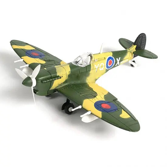 4D Model Supermarine Spitfire 1/48 Scale Snap Fit Model Kit pre-painted No.4