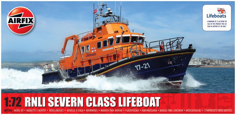 Airfix 1:72 RNLI Severn Class Lifeboat Model Kit