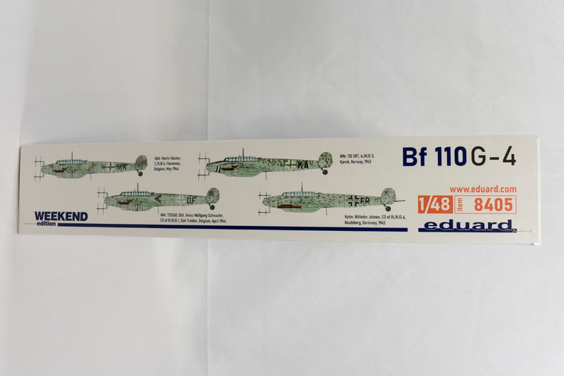 Eduard Messerschmitt BF 110 G-4 1/48 scale model kit 8405 Weekend edition markings