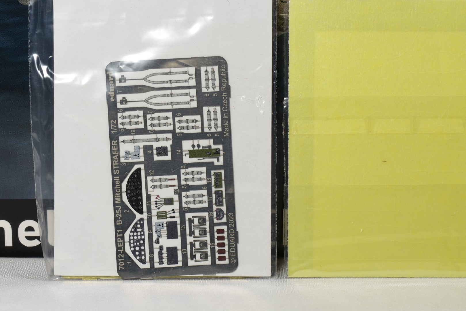 Eduard B-25J Mitchell Strafer 1/72 scale plastic model kit paint mask