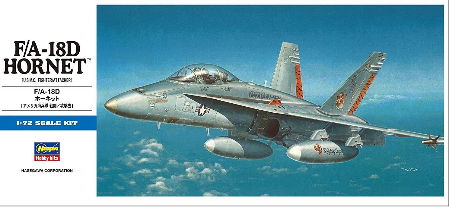 Hasegawa 1:72 F/A-18F Super Hornet VFA-11 Sealed Inside Boxed Model Kit Hasegawa 1:72 F/A-18F Super Hornet VFA-11 Sealed Inside Boxed Model Kit