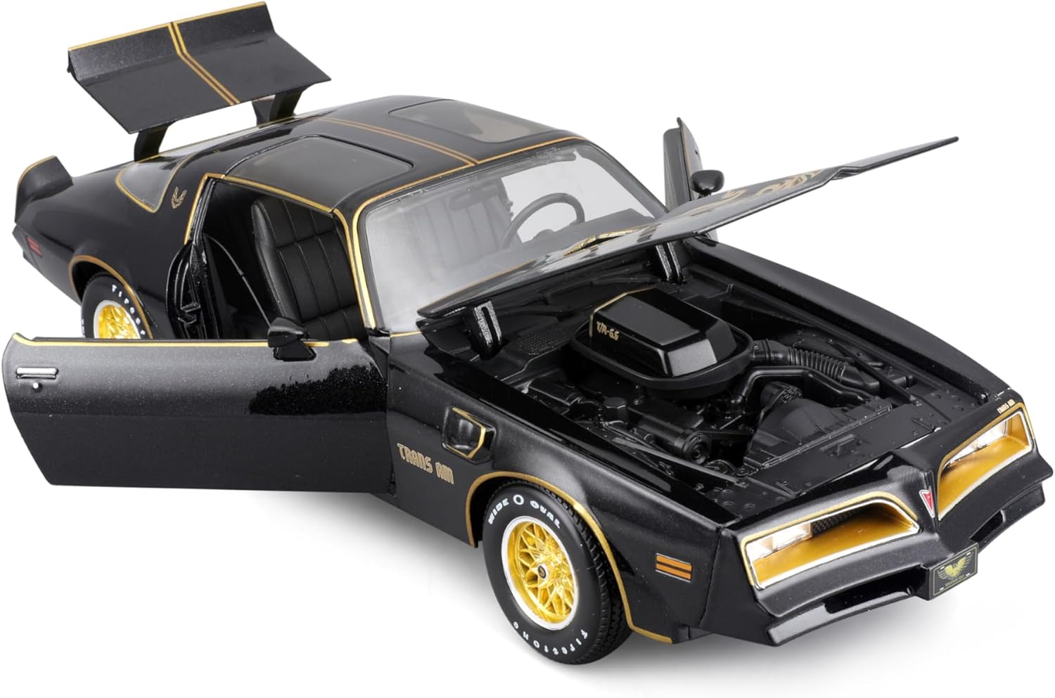 Maisto 1978 Pontiac Firebird Trans Am 1:18 Special Edition diecast bonnet open