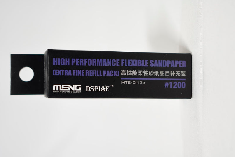 Meng Flexible Sandpaper Extra Fine Refill 1200 grit