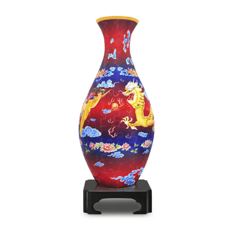 Pintoo Jigsaw Puzzle Vase The Dragon and the Phoenix A good omen