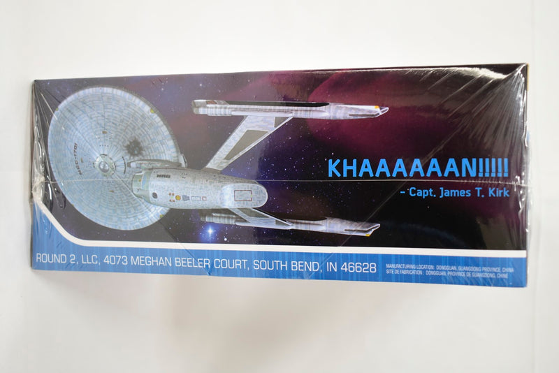 Polar Lights Star Trek U.S.S. Enterprise NCC-1701 Refit Wrath of Khan 1:1000 Scale model kit side