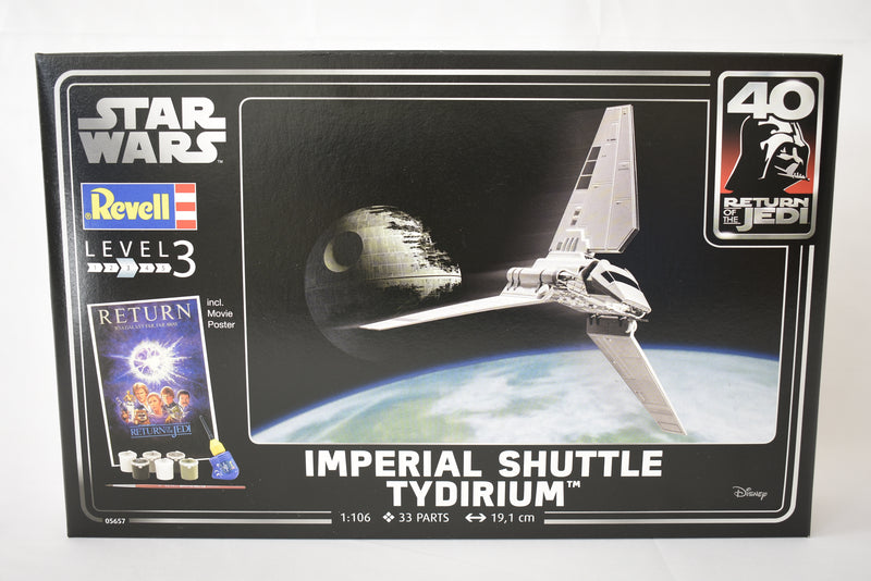 Revell Imperial Shuttle Tydirium Return of the Jedi 40th Anniversary edition Model set