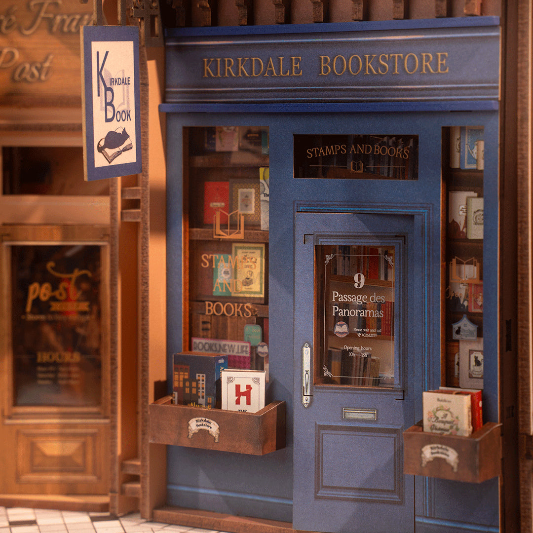 Rolife Book Nook Arcade Dating TGB10 bookstore