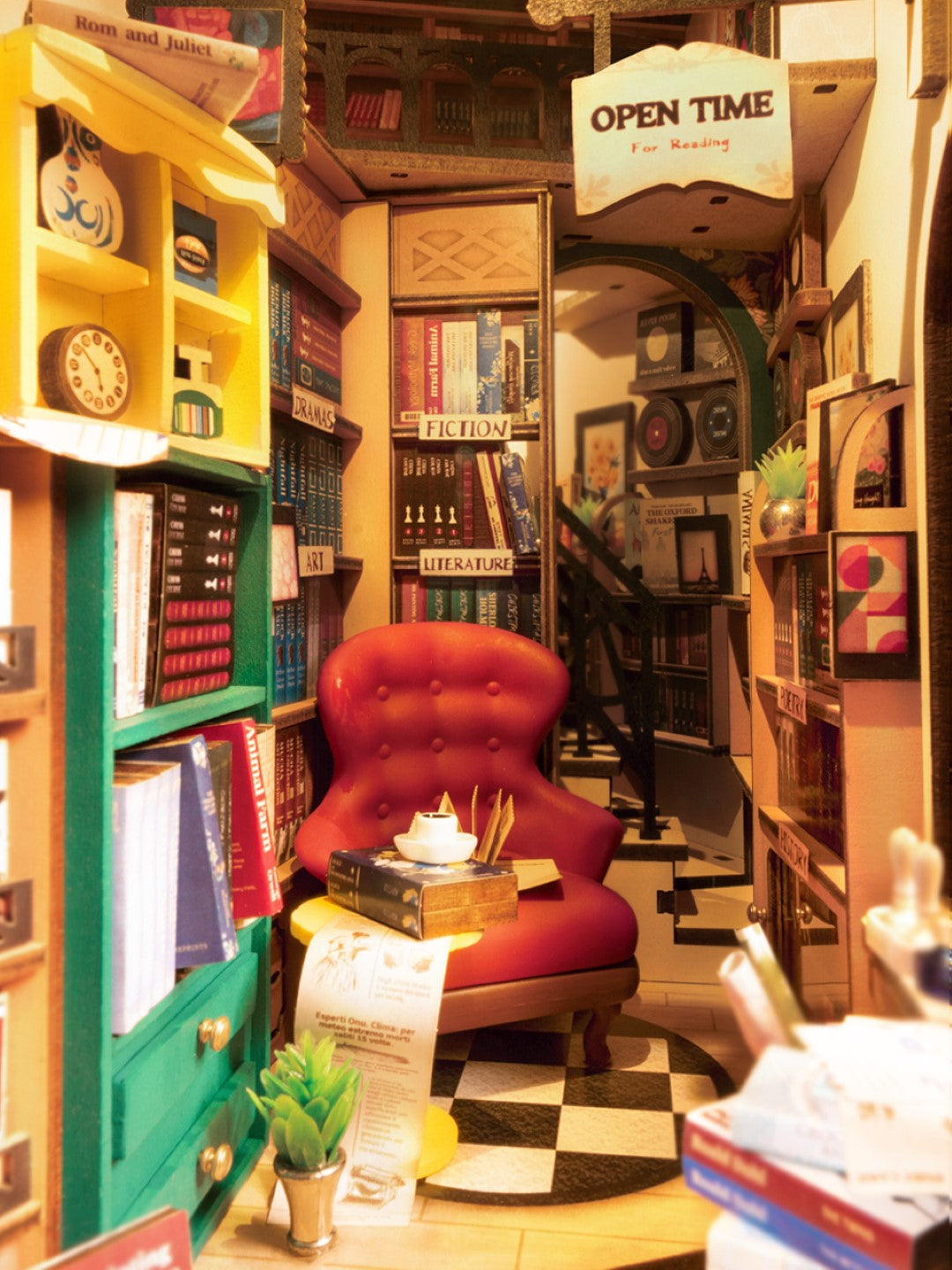rolife book nook wonderland bookstore inside view