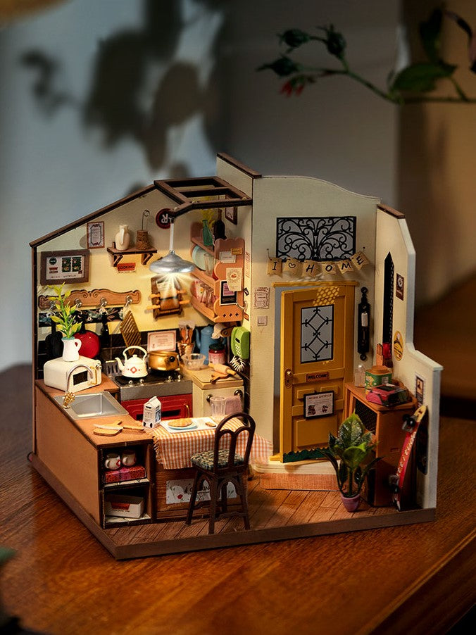 Diy miniature room kitchen online