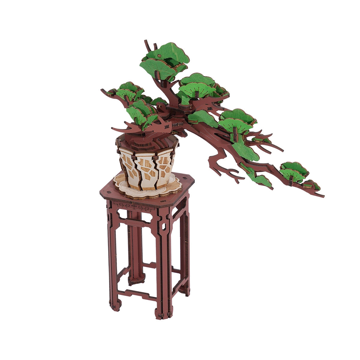 Rolife Evergreen Pine Bonsai 3D Wooden Puzzle Creation Model kit TG510