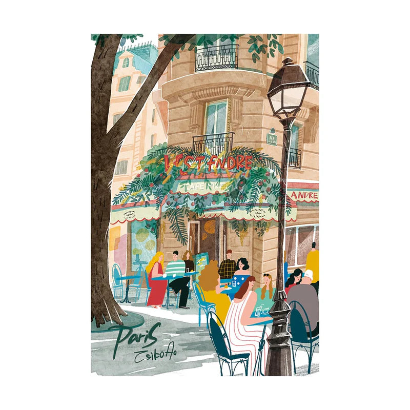 Rolife Joypiece Jigsaw Leisure in Paris 1000 PCS puzzle PT004
