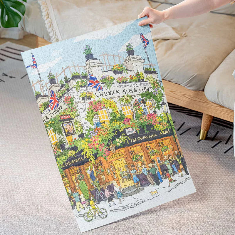 Rolife Joypiece Jigsaw Pub in London 1000 PCS puzzle PT007 built