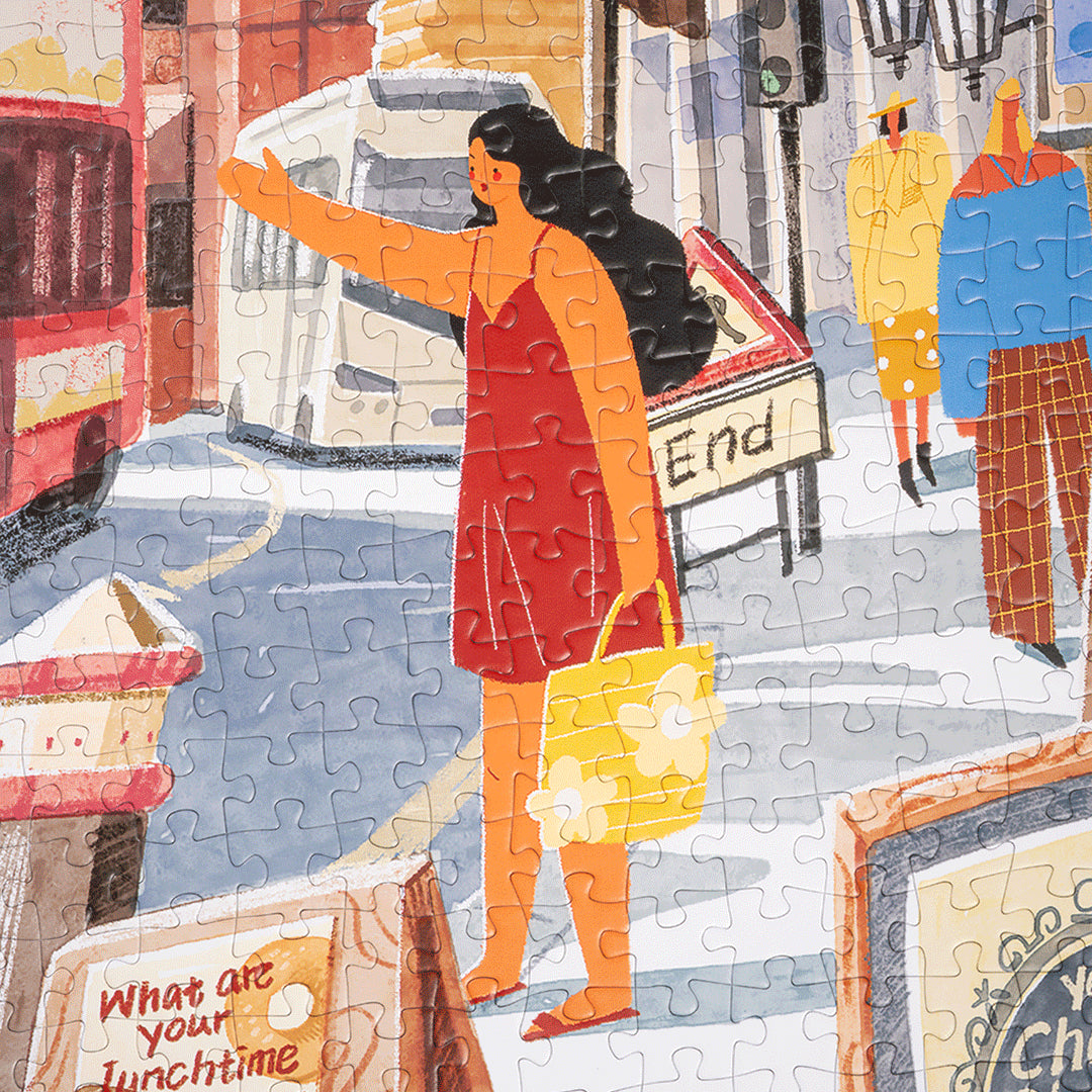 Rolife Joypiece 1000 pcs jigsaw puzzle Walk in London close up