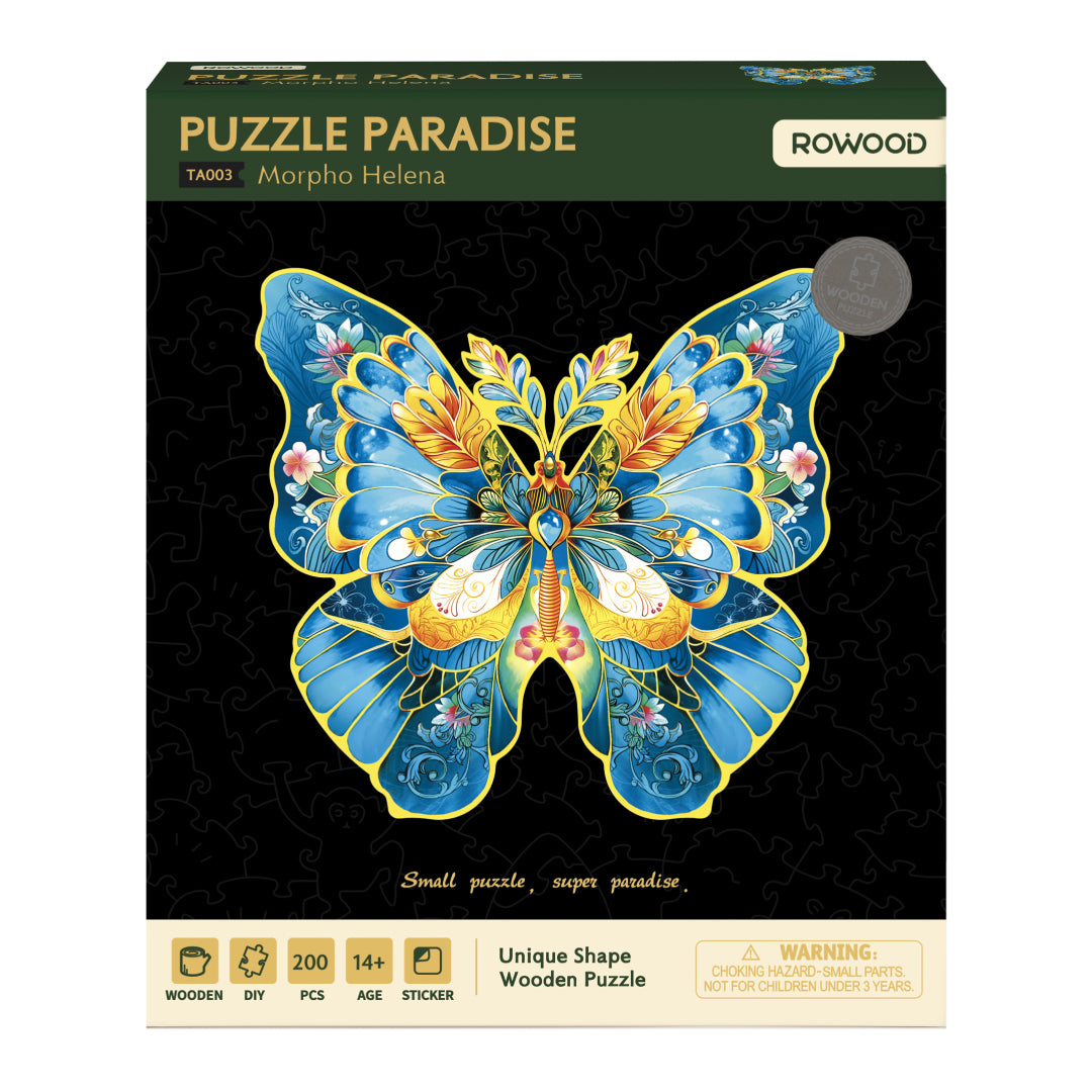 Rowood Morpho Helena 200pcs Irregular Jigsaw Puzzle TA003 box