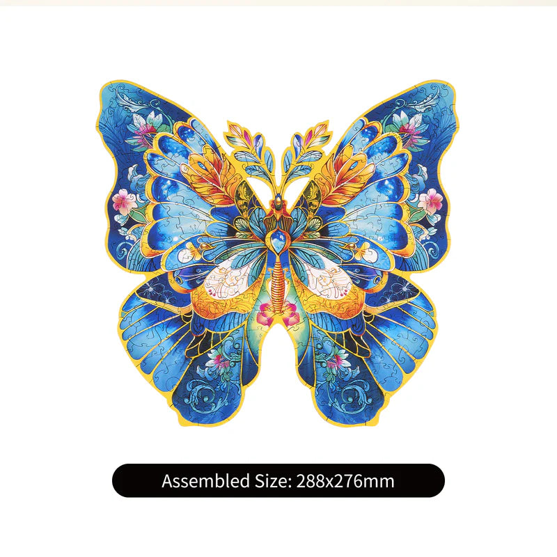 Rowood Morpho Helena 200pcs Irregular Jigsaw Puzzle TA003 dimensions