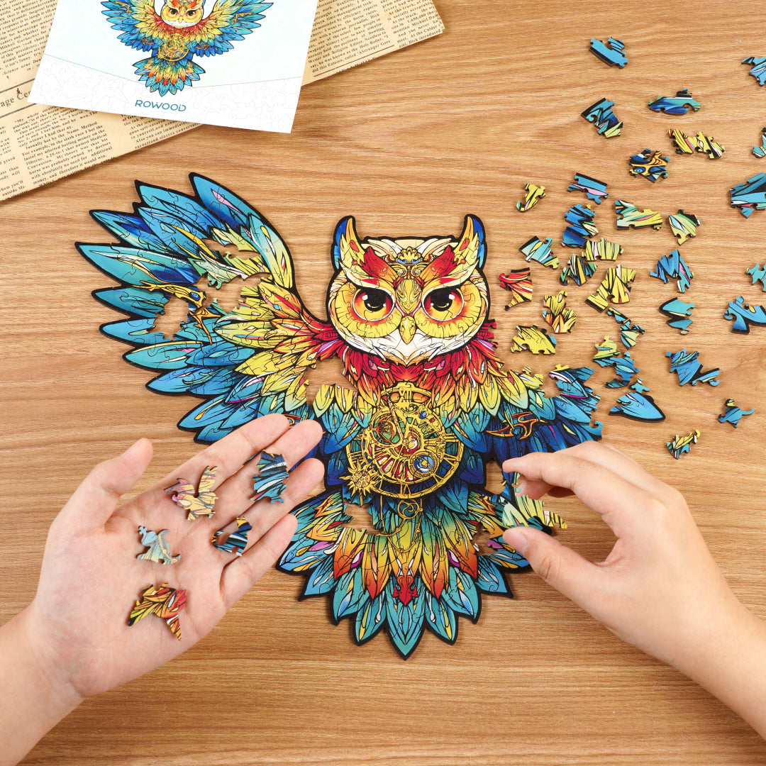 Rowood Owl 200pcs Irregular Jigsaw Puzzle TA004 pieces