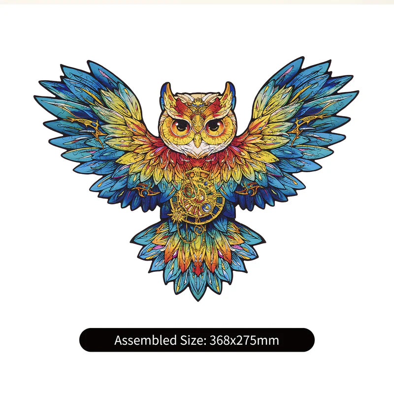 Rowood Owl 200pcs Irregular Jigsaw Puzzle TA004 dimensions