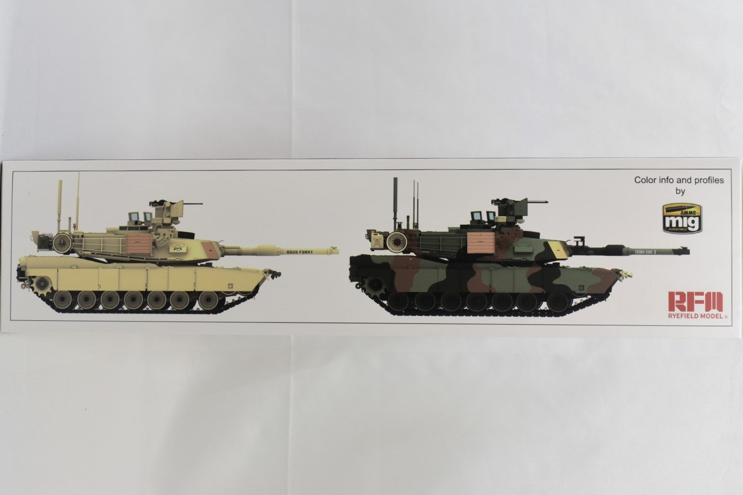 Ryefield Model M1A2 SEP V2 Abrams US MBT 1:35 Scale Kit 5029 options
