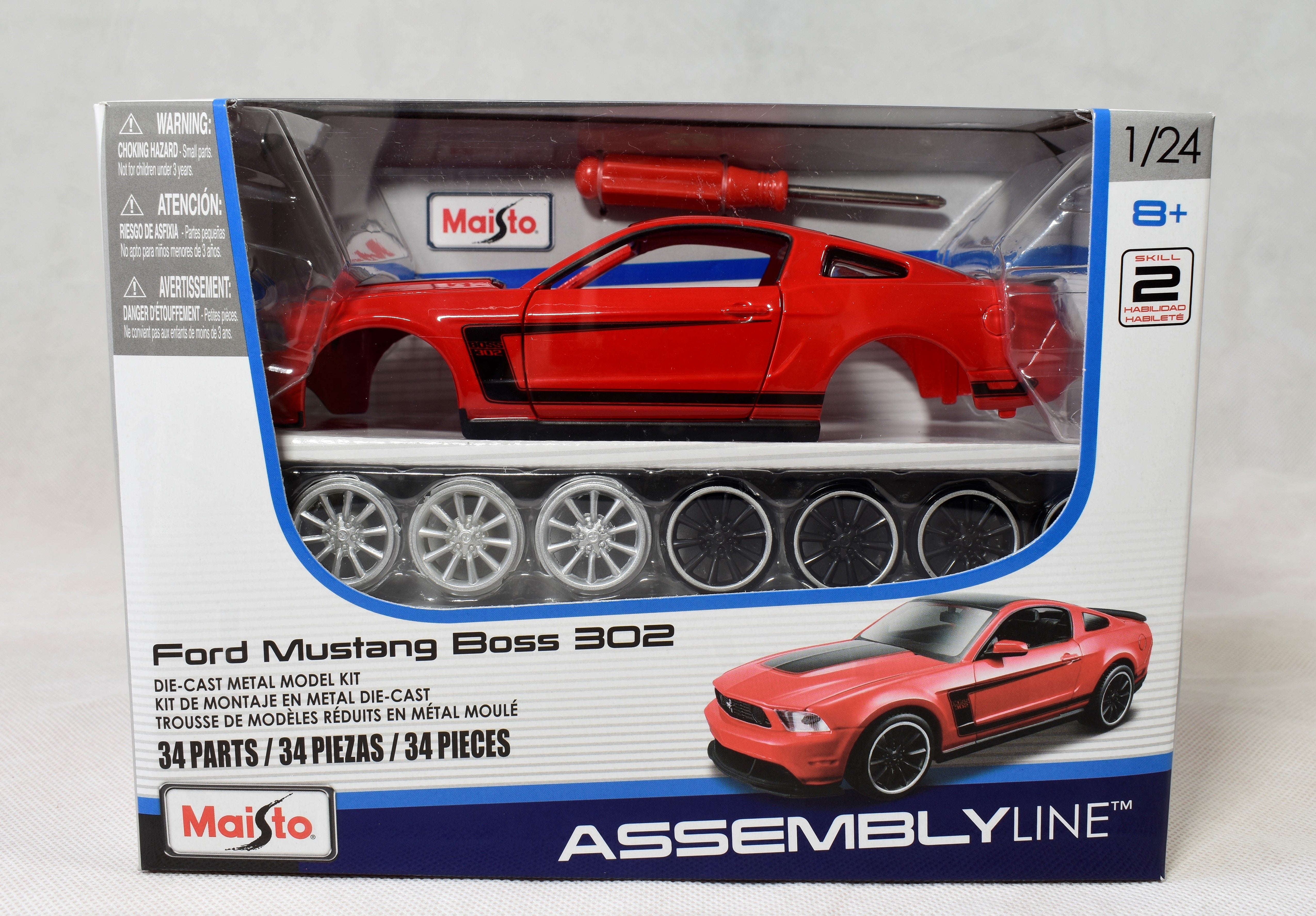 Maisto Assembly Line Mustang Boss 302