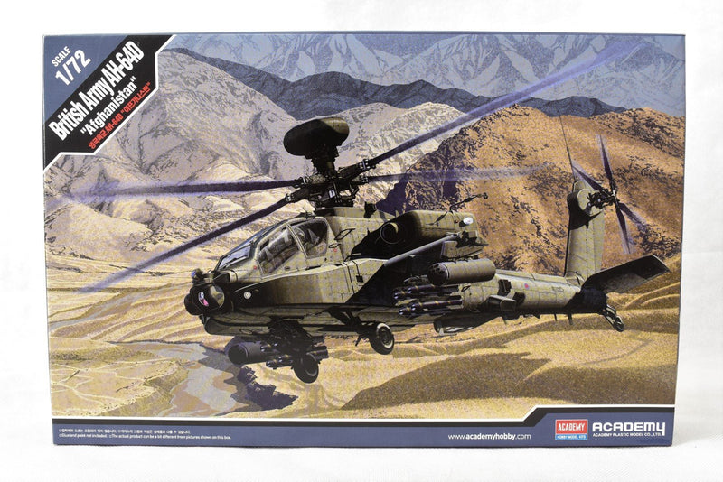 Academy British Army AH-64 Apache model