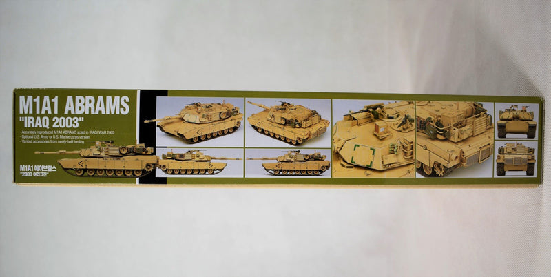 Academy M1A1 Abrams Tank Model kit iraq