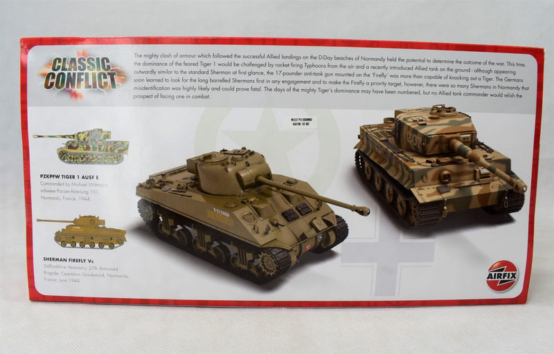 Airfix Tiger I Sherman Firefly Vc Classic Conflict model kit