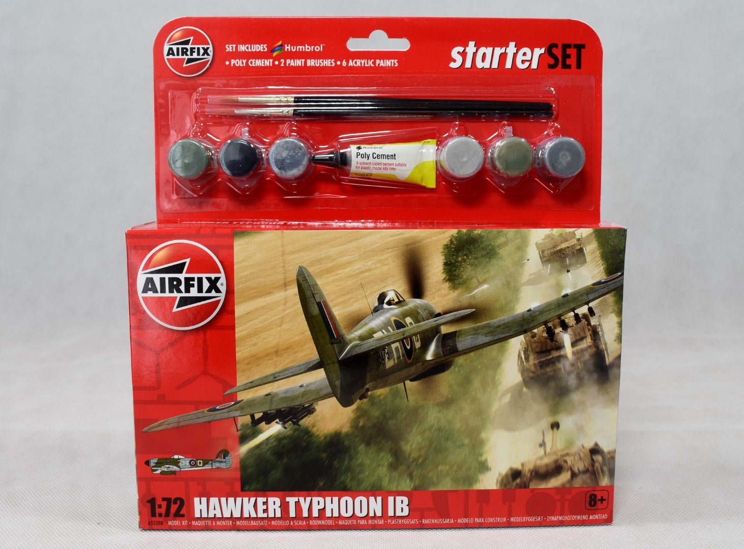 Airfix Hawker Typhoon 1/72 Starter Set