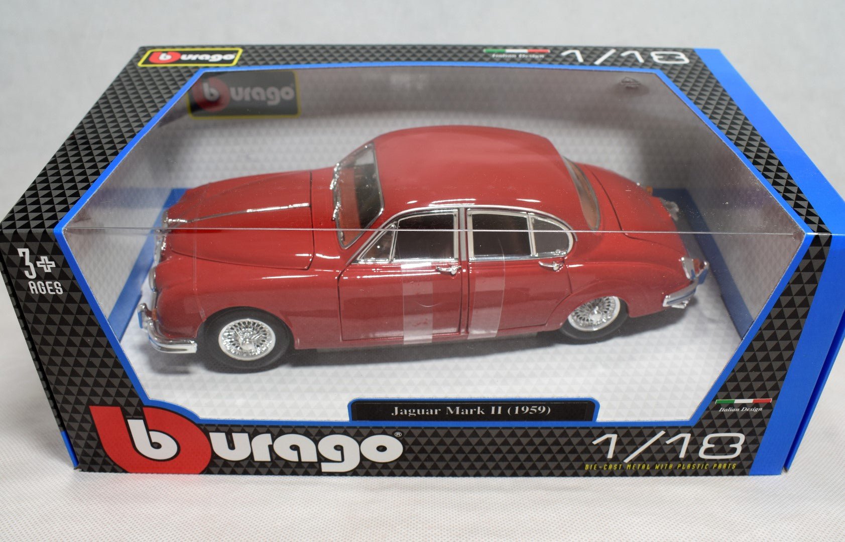 Bburago Jaguar Mark II 1959 1:18 Scale Diecast