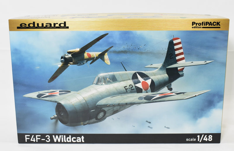 Eduard  Grumman F4F-3 Wildcat 1/48 Scale Profipack Plastic Model Kit