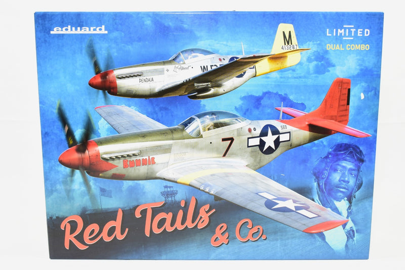 Eduard Red Tails and co Tuskegee Airmen 1/48 P-51 Mustang model kit