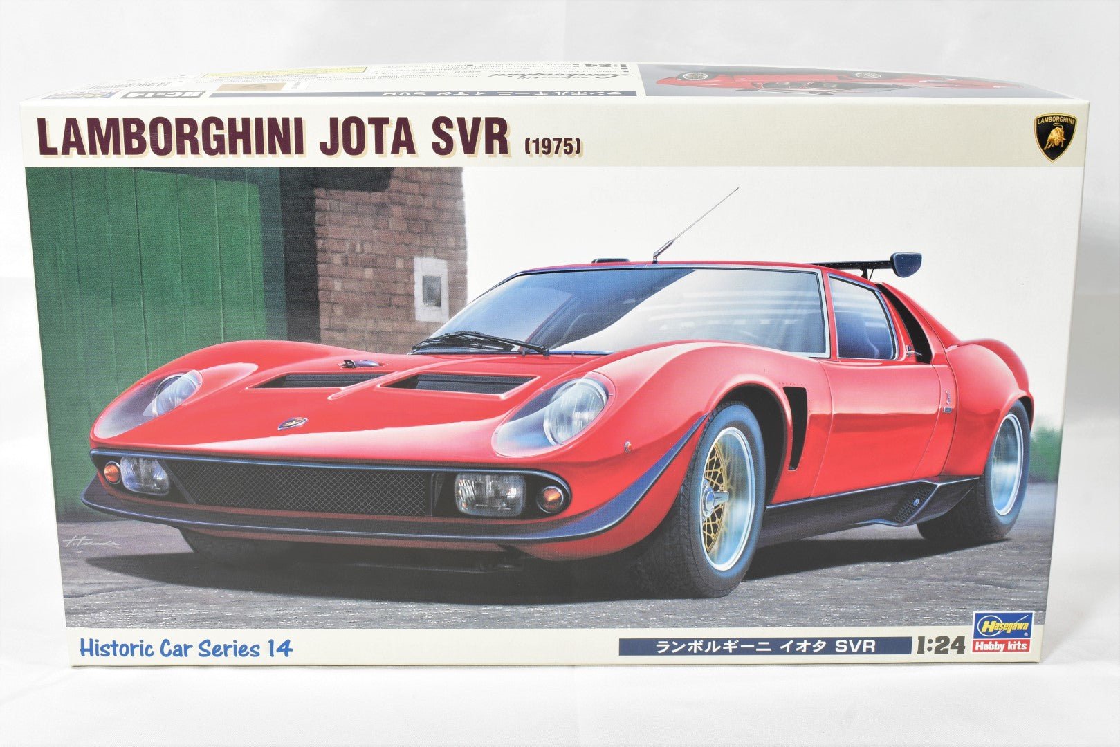 Hasegawa Lamborghini Jota SVR 1:24 Scale Model kit