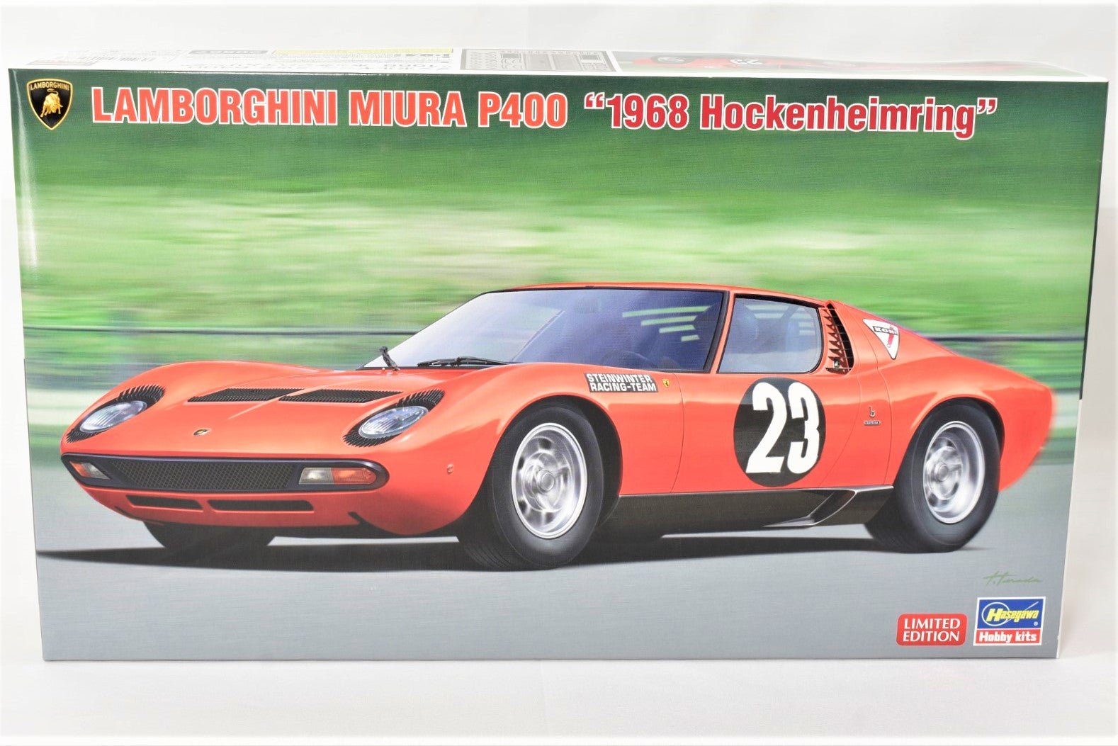 Hasegawa Lamborghini Miura P400 1968 Hockenheimring Limited Edition Model Kit
