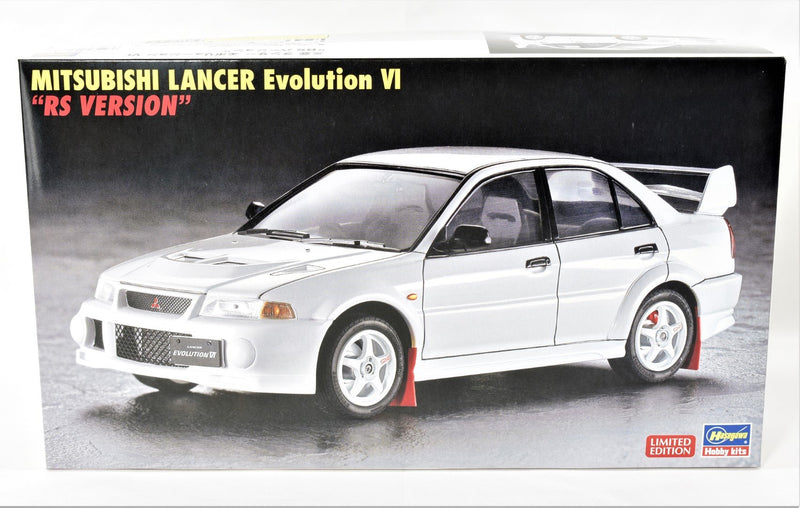 Hasegawa Mitsubishi Lancer Evolution Evo VI RS Version Limited Edition 1/24 Scale Model