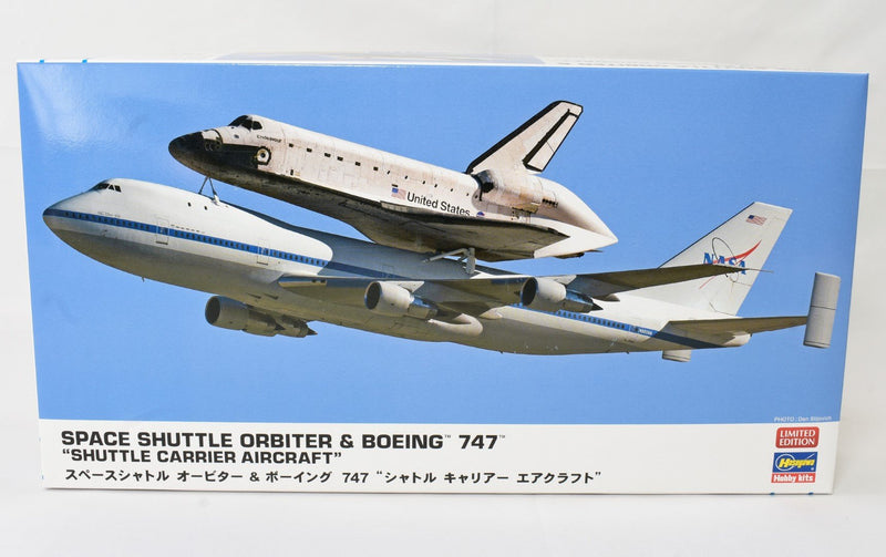 Hasegawa Space Shuttle & Boeing 747 Limited Edition model kit