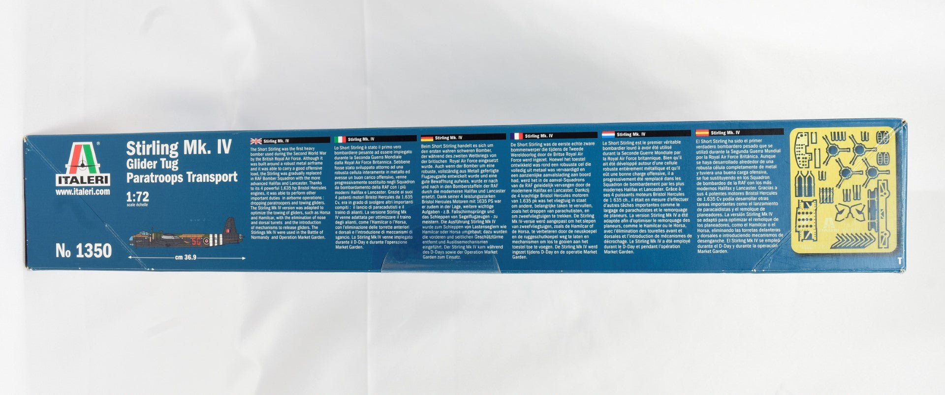 Italeri Stirling MK. IV Horsa Glider Tug 1/72 D-Day model kit 1350