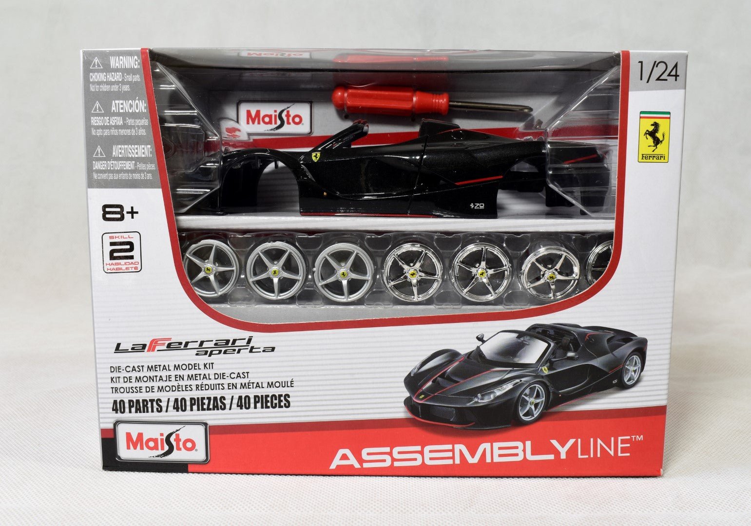 Maisto Assembly Line LaFerrari Aperta 1/24 diecast model kit
