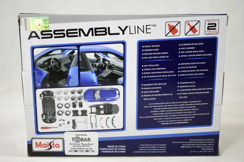 Maisto Assembly Line Lamborghini Urus 1/24 diecast model kit box