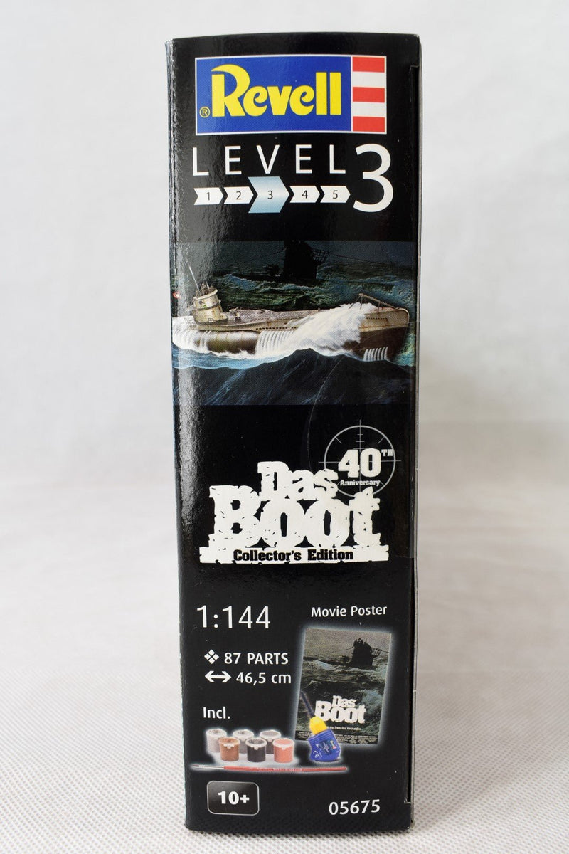 Revell Das Boot 40th Anniversary Collectors Edition Model Kit 1:144 Submarine side