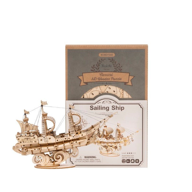 Rolife Sailing Ship Wooden Model Kit TG305