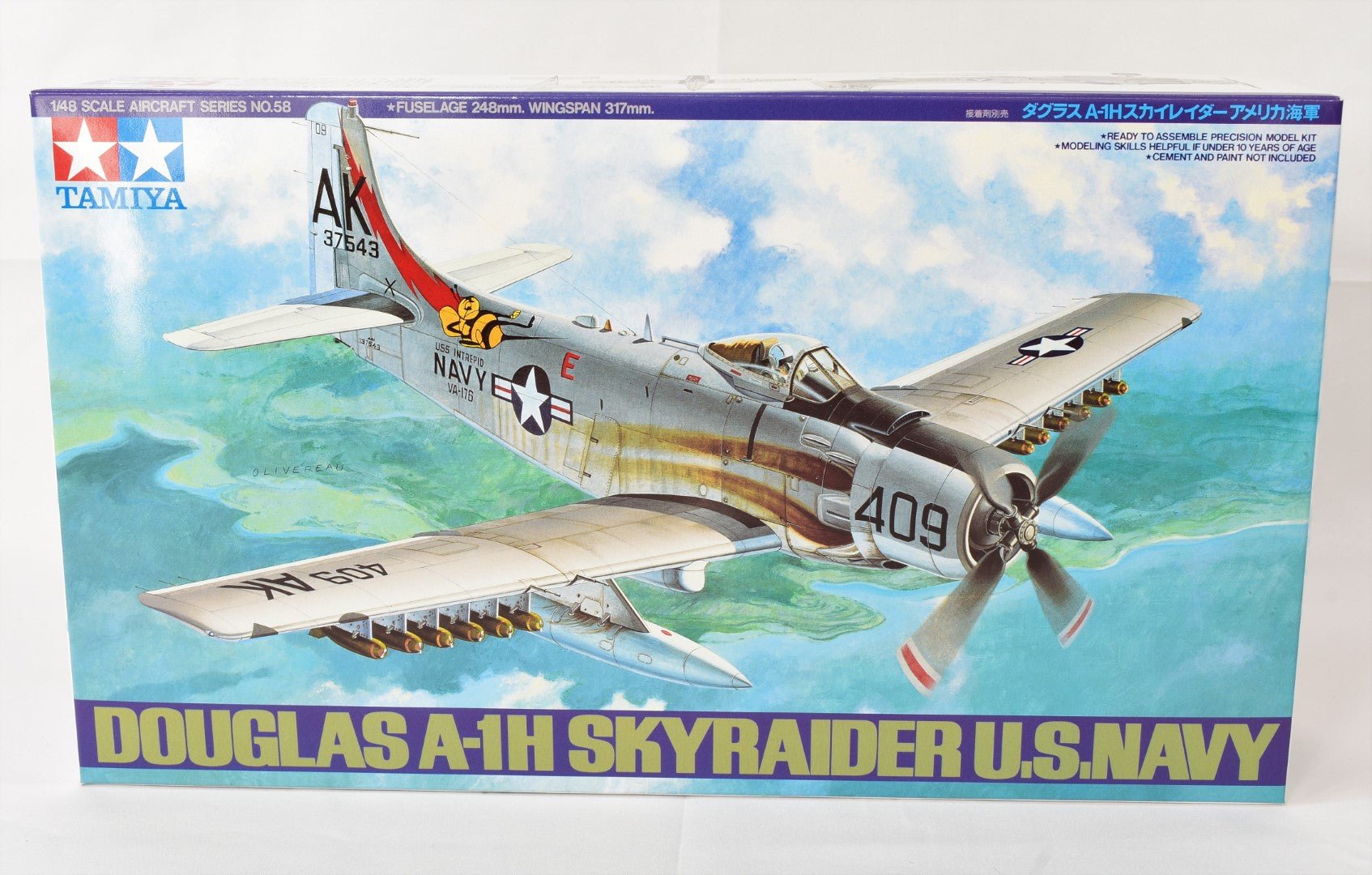 Tamiya Douglas A-1H Skyraider 1/48 Model