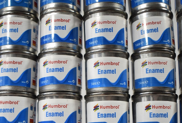 Humbrol Enamel Paint tins
