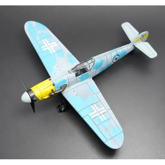 4D Model Messerschmitt BF-109 1/48 Scale Snap Fit Model Kit pre-painted No.3