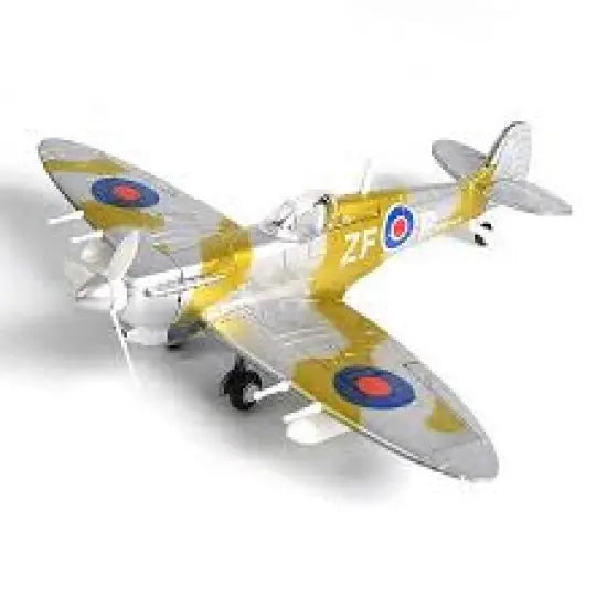 4D Model Supermarine Spitfire 1/48 Scale Snap Fit  Model Kit pre-painted No.1
