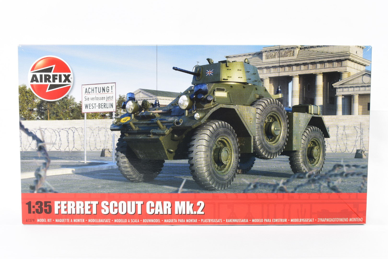 Airfix Ferret Scout Car Mk.2 1/35 Scale Model Kit