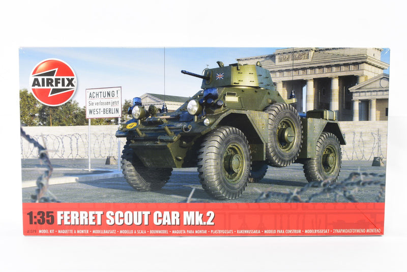 Airfix Ferret Scout Car Mk.2 1/35 Scale Model Kit