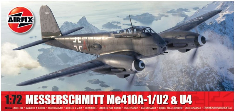 Airfix Messerschmitt Me410A 1:72 Scale Plastic Model Kit A04066