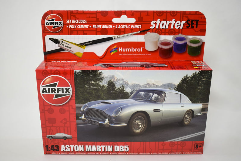 Airfix Starter Set Aston Martin DB5 1:43 Scale model kit