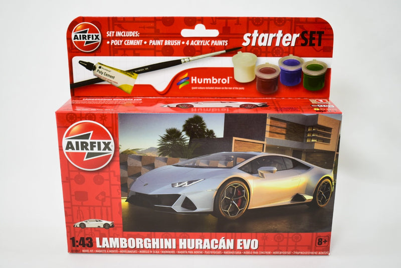 Airfix Starter Set Lamborghini Huracan EVO 1:43 Scale model kit